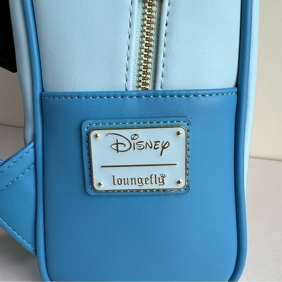 Loungefly Blue Little Mermaid Stained Glass Mini Backpack main image 4